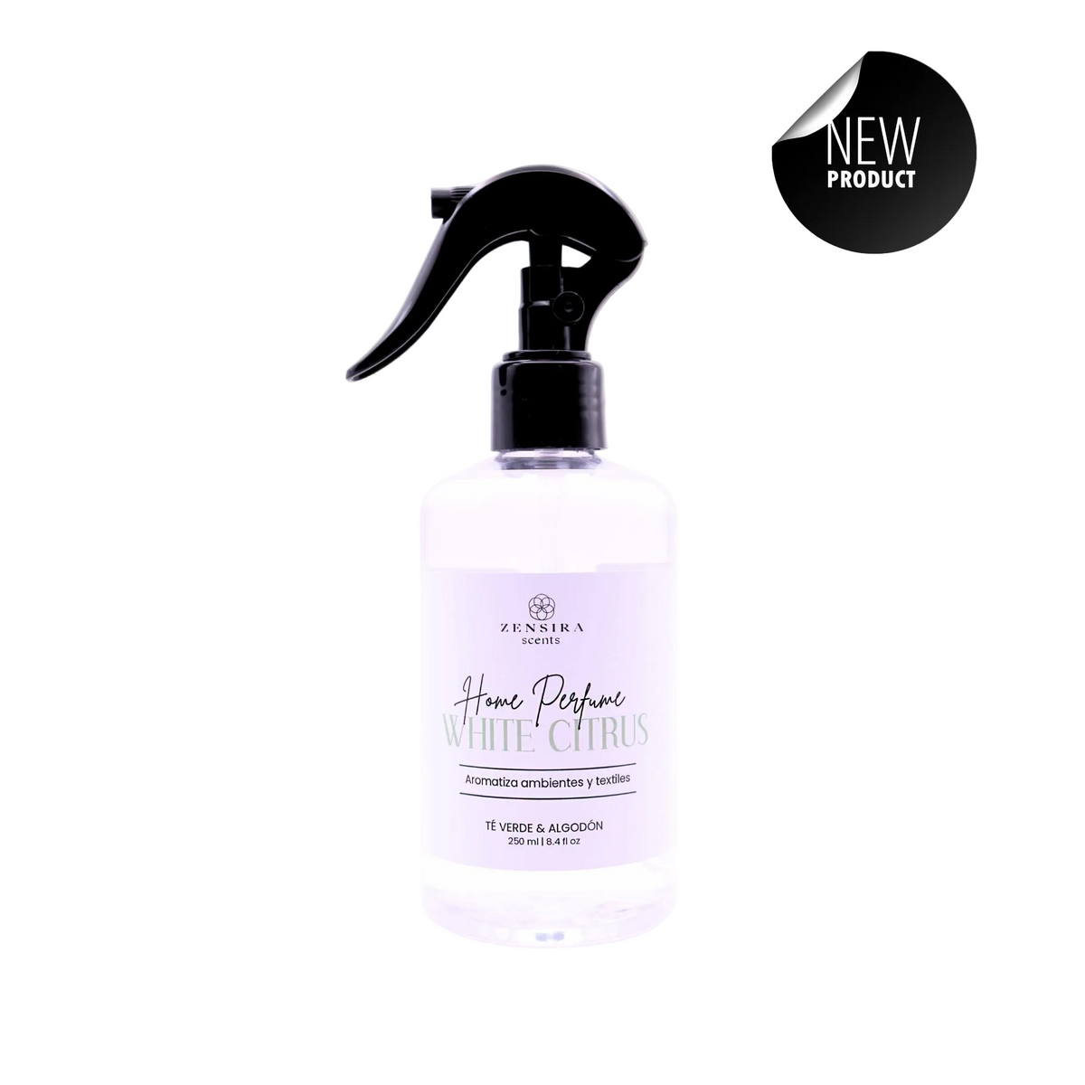 Room spray White Citrus inspirado en Hotel Vidanta Zensira fondo blanco