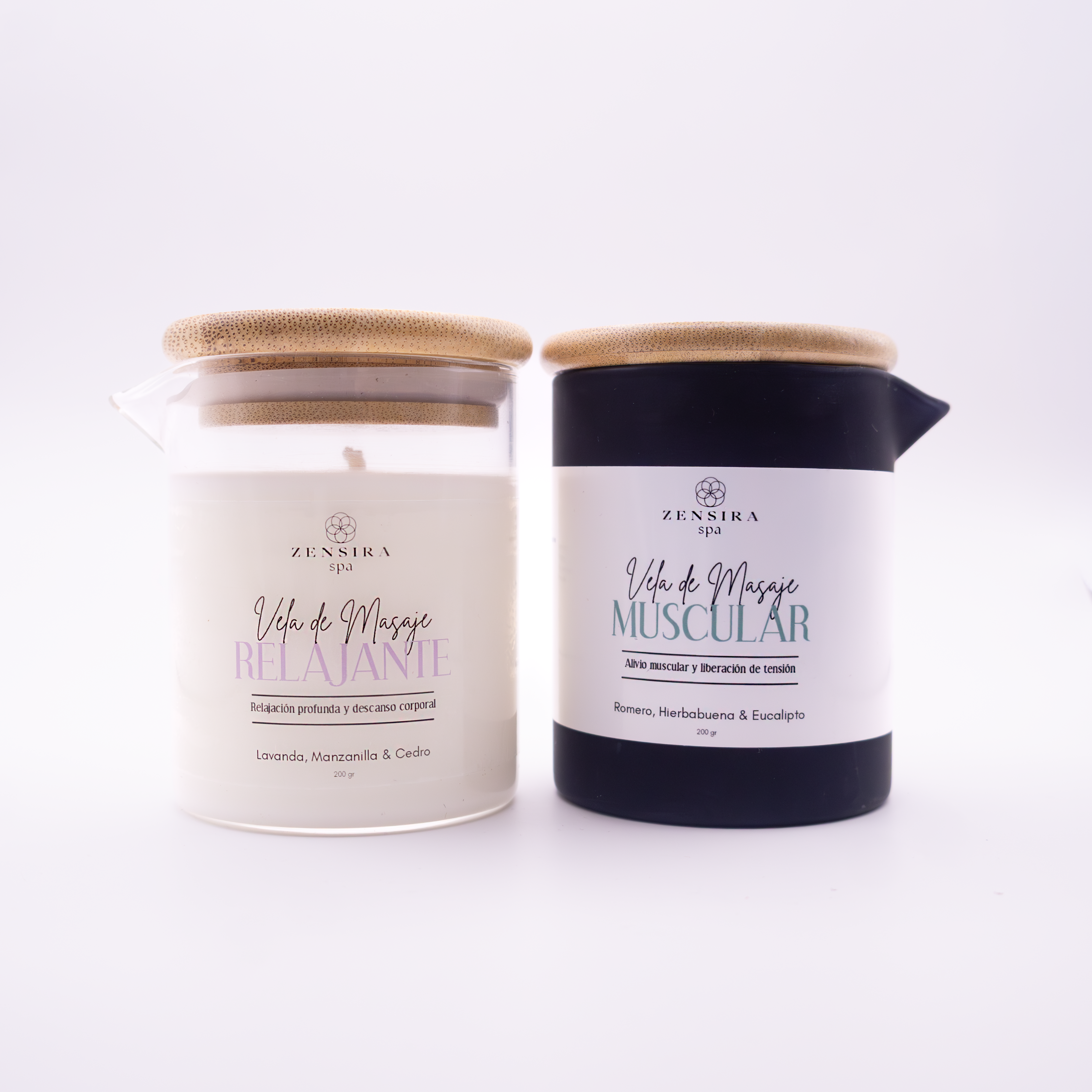 Vela de Masaje | Romero, Hierbabuena & Eucalipto